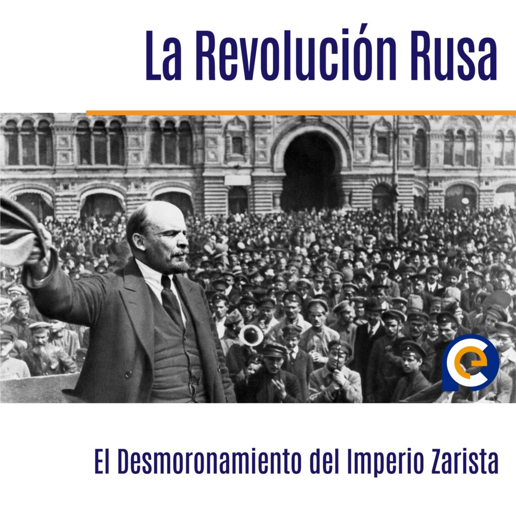 Comienza la Revolución Rusa, la lucha entre los bolcheviques insurrectos y las tropas zaristas se extiende