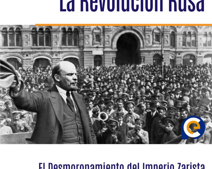 Comienza la Revolución Rusa, la lucha entre los bolcheviques insurrectos y las tropas zaristas se extiende