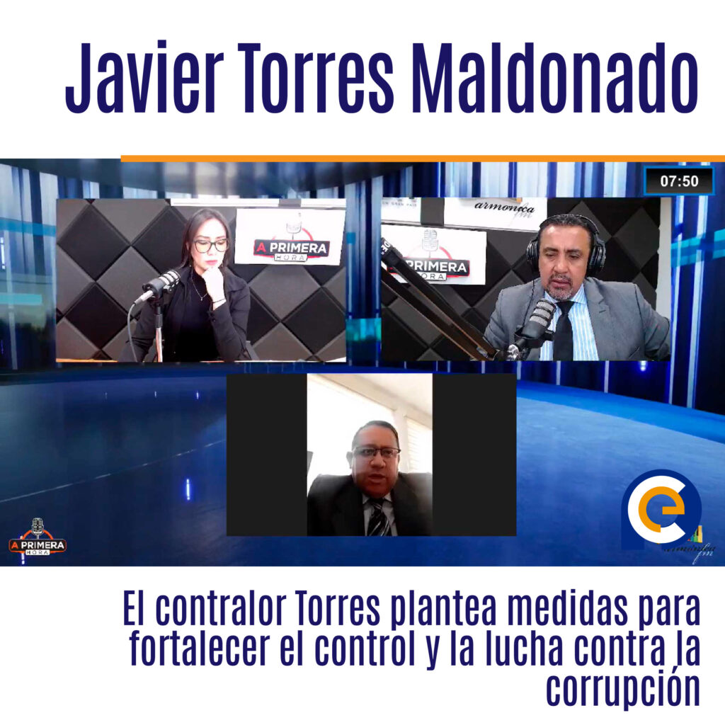 El contralor Torres plantea medidas para fortalecer el control y la lucha contra la corrupción