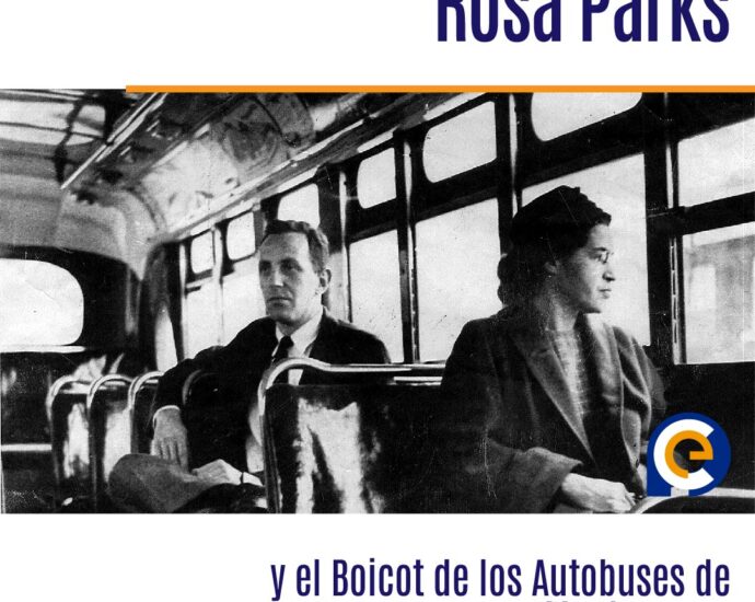 En 1955, Rosa Parks se niega a ceder su asiento dando inicio al boicot de los autobuses en Montgomery (EE.UU)