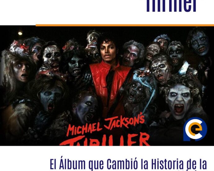 En 1982 Michael Jackson presenta Thriller, el álbum más vendido en la historia de la música