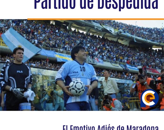 En 2001, Diego Armando Maradona tuvo su partido de despedida