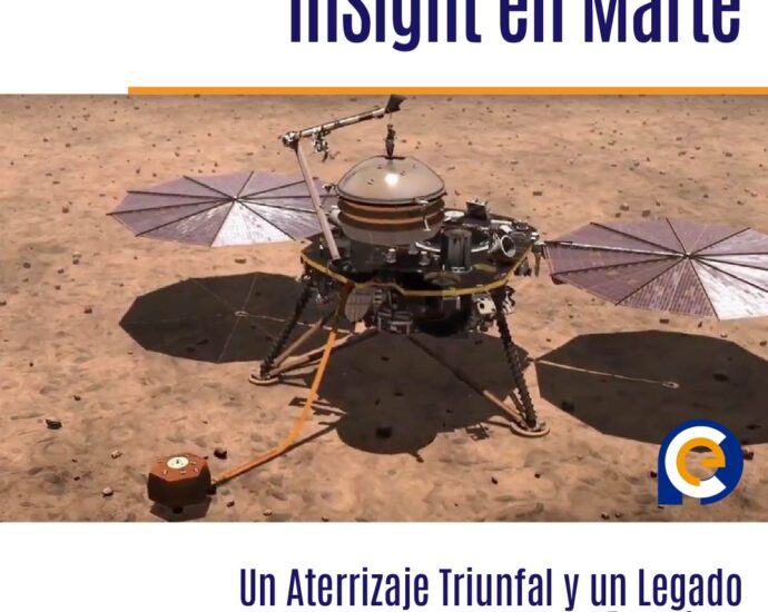 En el 2018 aterriza en Marte la misión InSight de la NASA, con el objetivo de investigar el subsuelo marciano