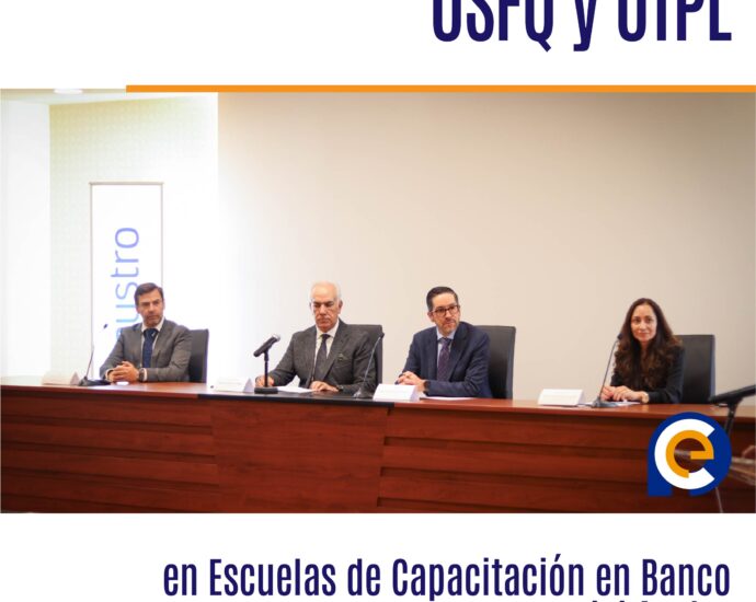 USFQ y UTPL en Escuelas de Capacitación en Banco del Austro: fortaleciendo el talento humano