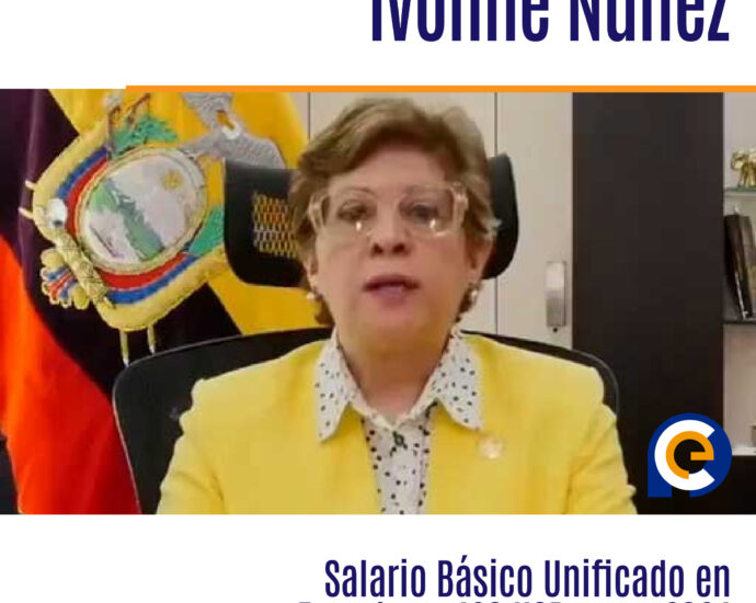 Salario Básico Unificado en Ecuador a 460 USD. para 2024