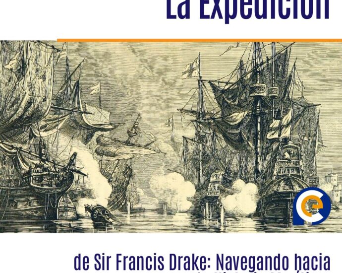 En 1577 el corsario británico Sir Francis Drake comienza su viaje de circunvalación del mundo