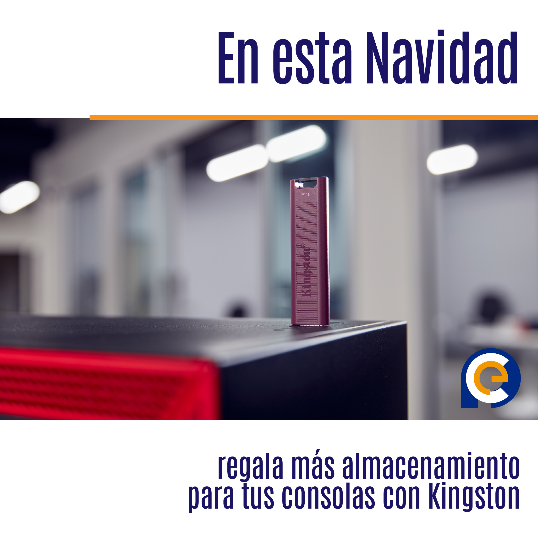 En esta Navidad, regala más almacenamiento para tus consolas con Kingston