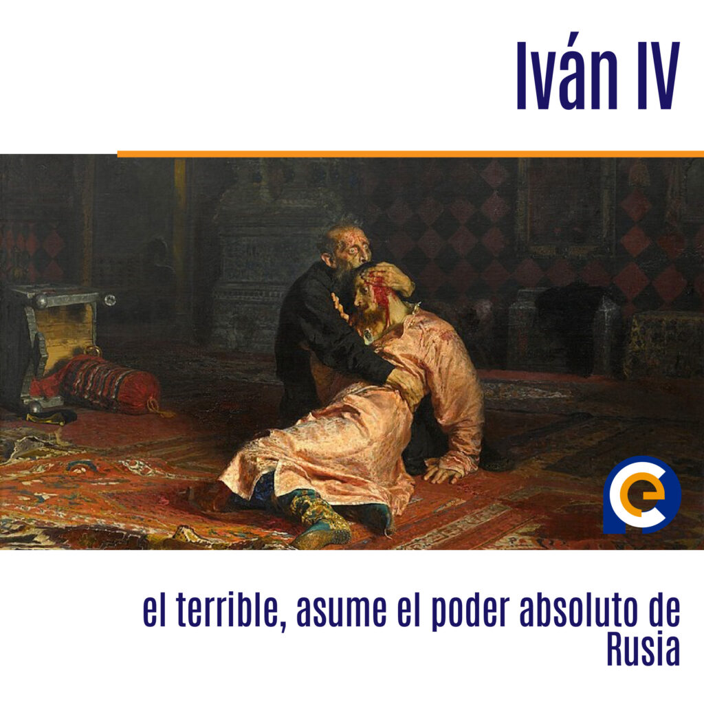 Iván IV, el terrible, asume el poder absoluto de Rusia