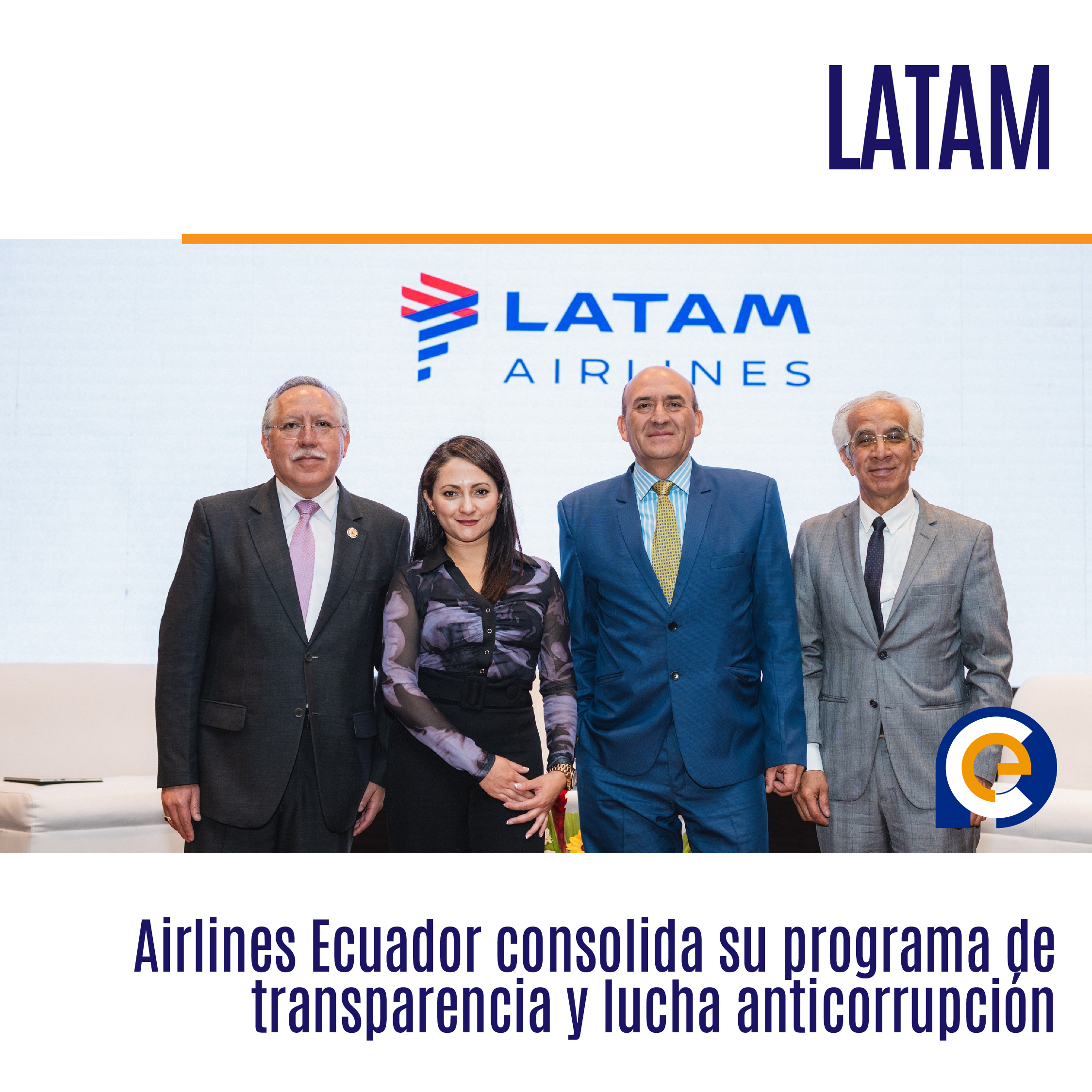 LATAM Airlines Ecuador consolida su programa de transparencia y lucha anticorrupción