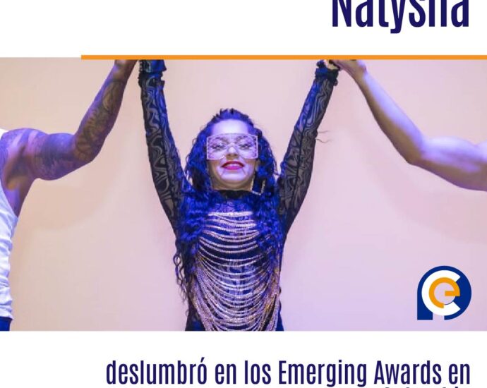 La cantante puertorriqueña Natysha deslumbró en los Emerging Awards en Colombia