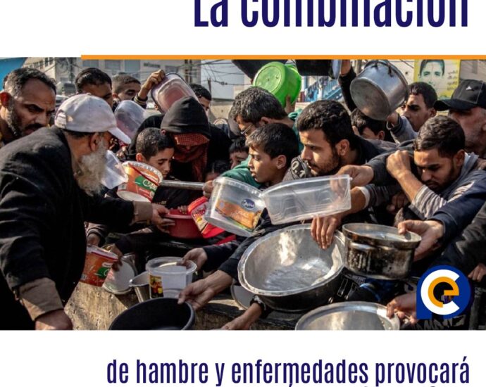 La combinación letal de hambre y enfermedades provocará más muertes en Gaza