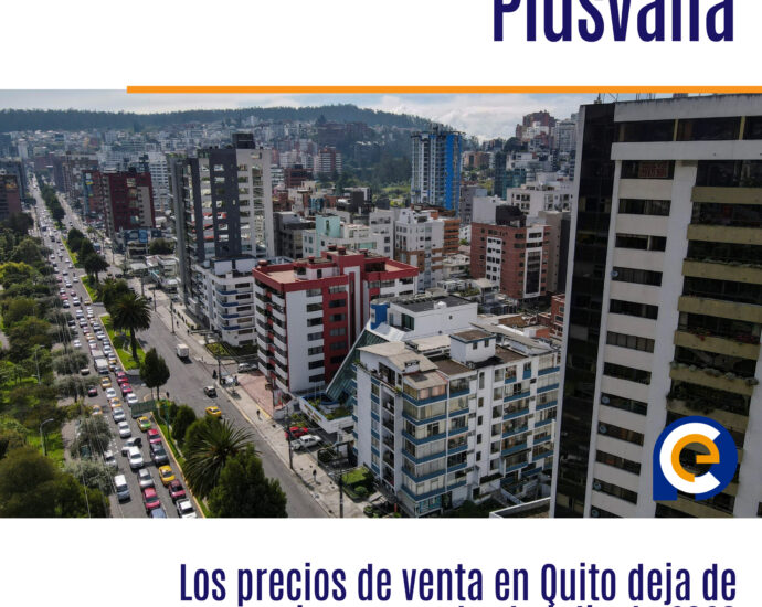 Los precios de venta en Quito deja de caer por primera vez desde julio de 2020