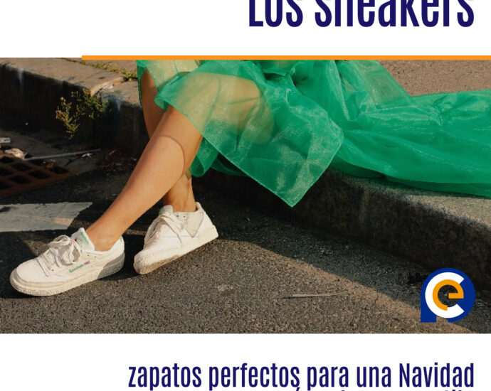 Los sneakers, zapatos perfectos para una Navidad cómoda y con estilo