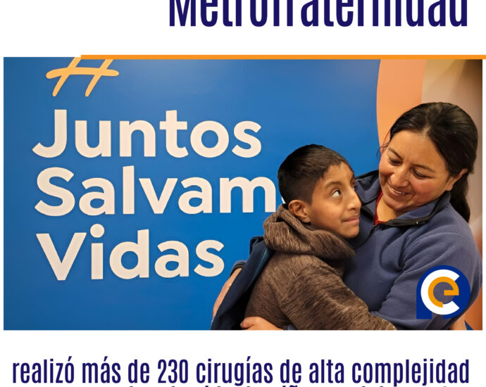 Metrofraternidad realizó más de 230 cirugías de alta complejidad para salvar la vida de niños y adolescentes