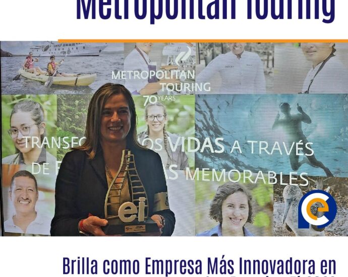 Metropolitan Touring Brilla como Empresa Más Innovadora en los Premios Ei 2023