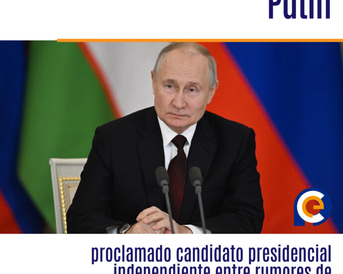 Putin, proclamado candidato presidencial independiente entre rumores de manipulación electoral