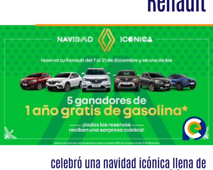 Renault celebró una navidad icónica llena de regalos y sorpresas para sus visitantes_BOX MEDIA