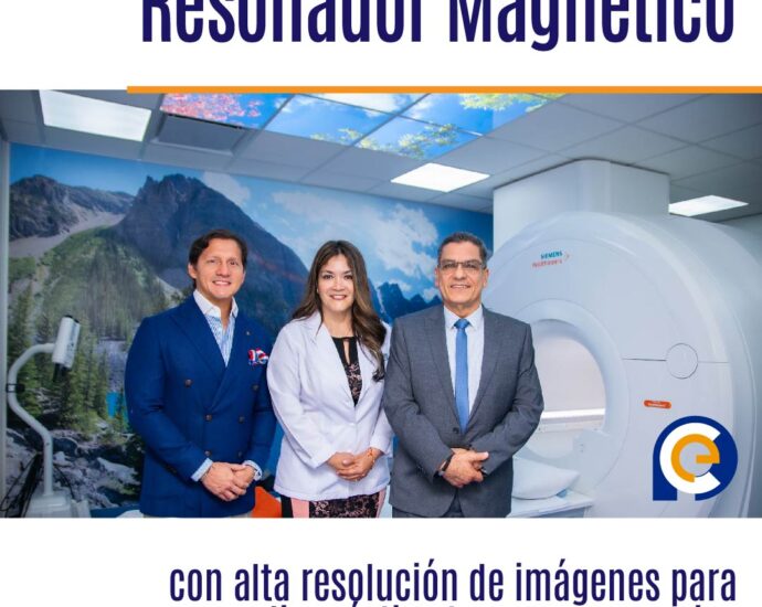 Resonador Magnético 3T, con alta resolución de imágenes para diagnóstico temprano y preciso