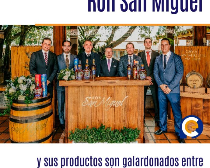 Ron San Miguel y sus productos son galardonados entre los mejores rones del mundo en competencias internacionales