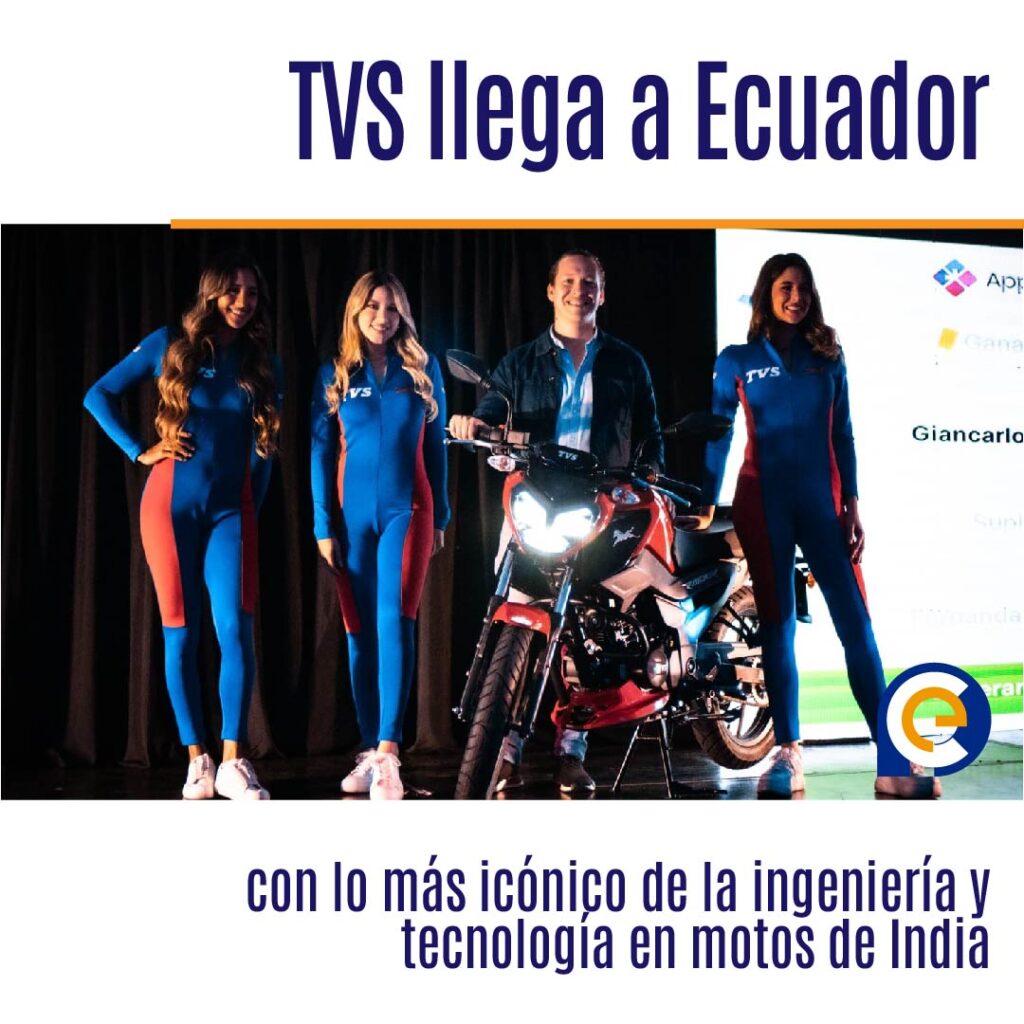 TVS llega a Ecuador con lo más icónico de la ingeniería y tecnología en motos de India
