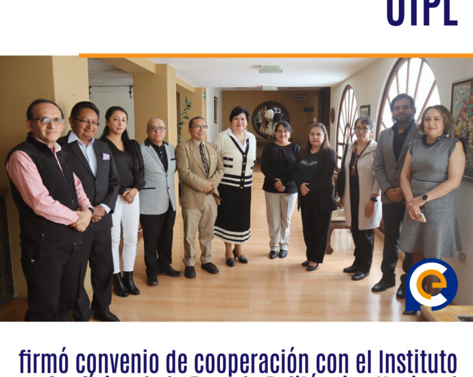 UTPL firmó convenio de cooperación con el Instituto Geofísico de la Escuela Politécnica Nacional 
