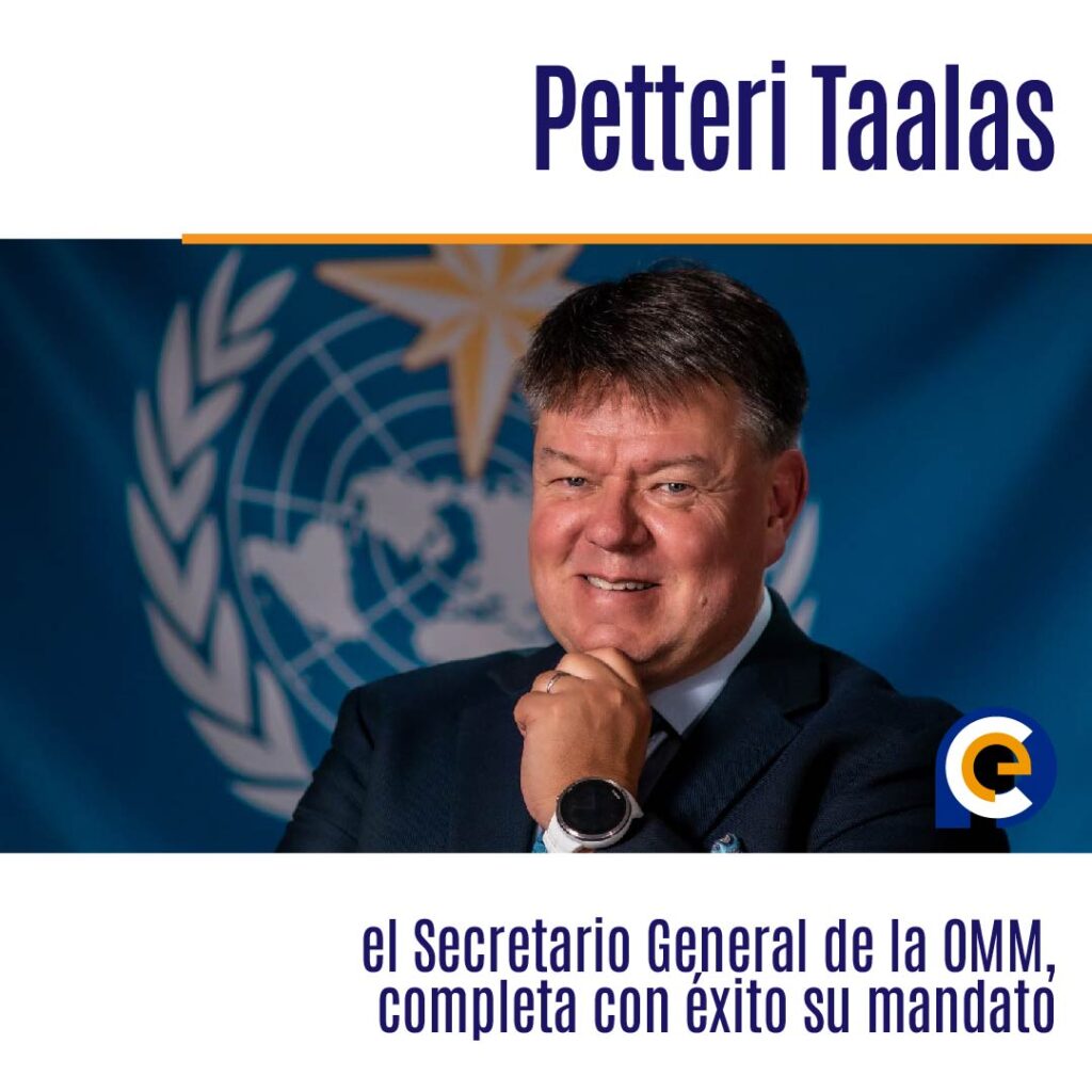 Un año climático histórico mientras el Secretario General de la OMM, Taalas, completa con éxito su mandato
