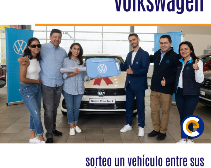 Volkswagen sorteo un vehículo entre sus clientes de Automundo 2023