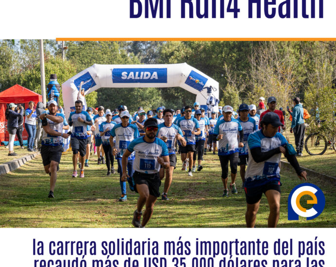 BMI Run4 Health la carrera solidaria más importante del país recaudó más de USD 35.000 dólares para las Fundaciones Hermano Miguel y Ser Feliz