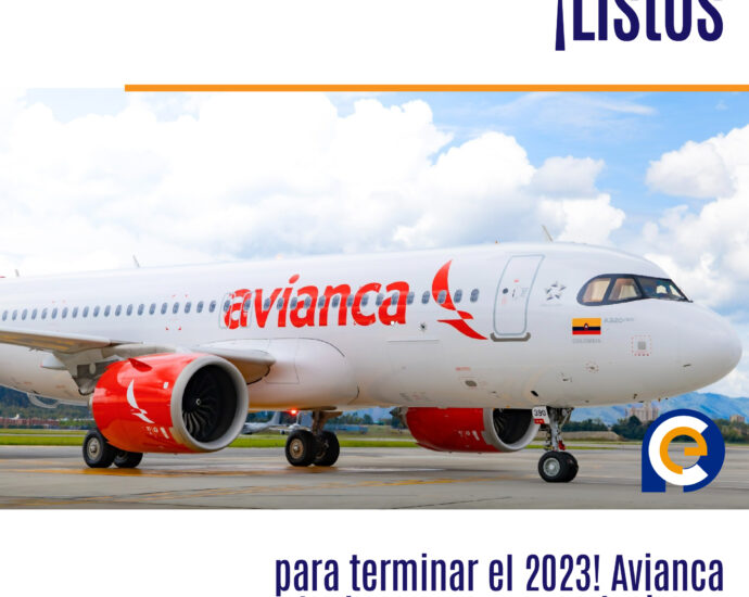 ¡Listos para terminar el 2023! Avianca te da unas recomendaciones