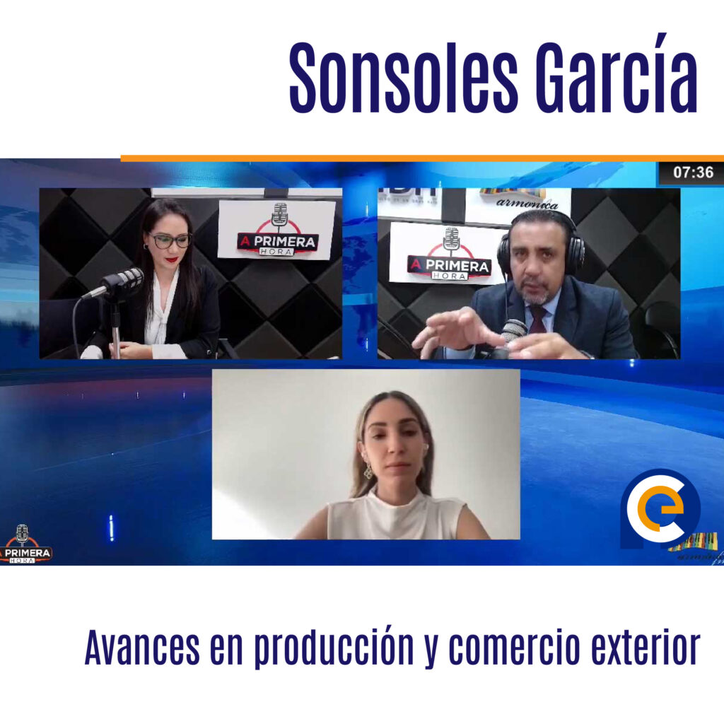 Avances en producción y comercio exterior