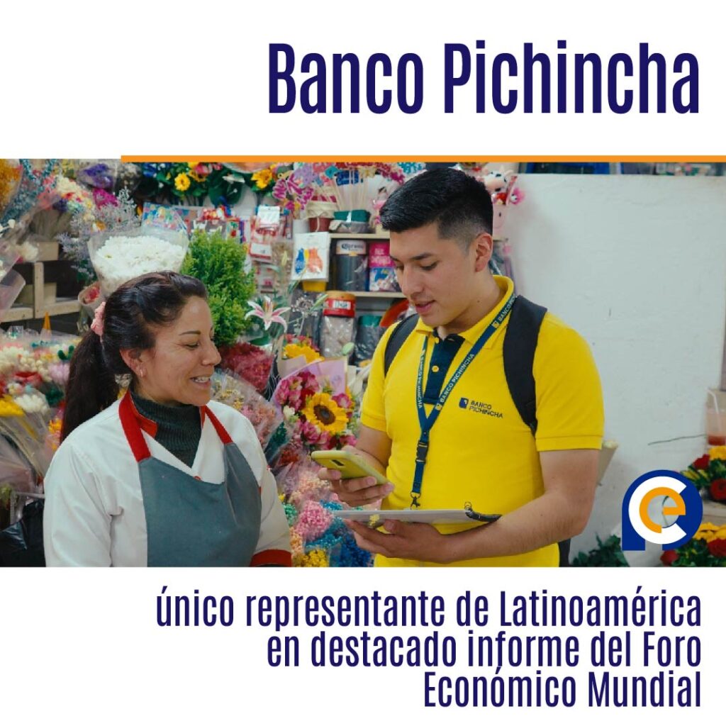 Banco Pichincha, único representante de Latinoamérica en destacado informe del Foro Económico Mundial sobre diversidad e inclusión