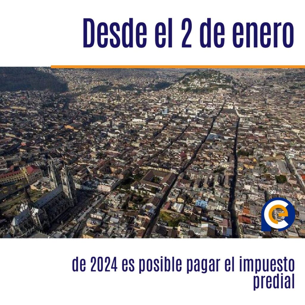 Desde el 2 de enero de 2024 es posible pagar el impuesto predial