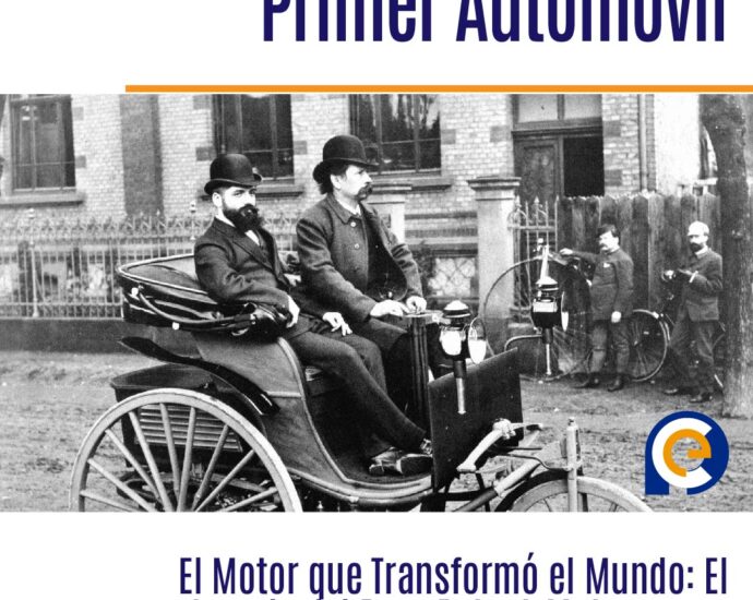 El ingeniero mecánico Karl Benz patenta su primer vehículo automóvil de combustión interna en 1886