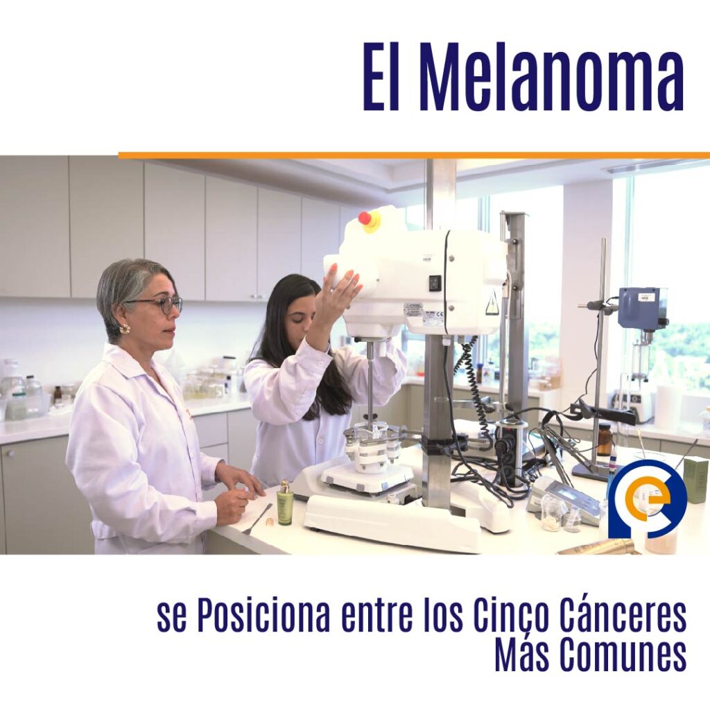El melanoma se posiciona entre los cinco cánceres más comunes