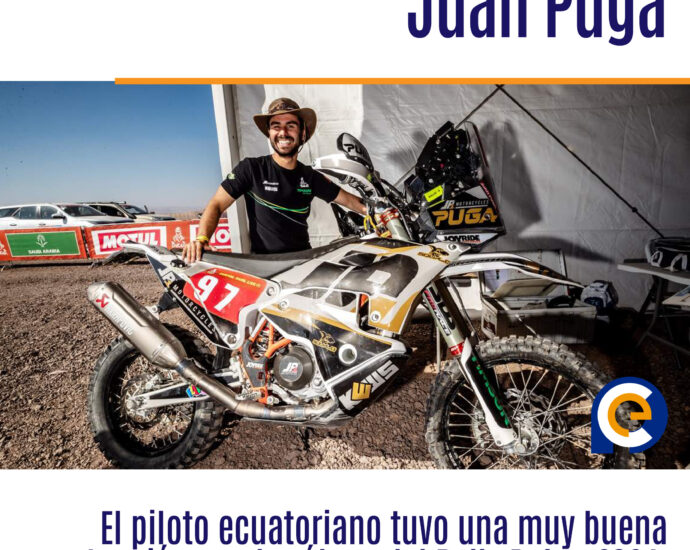 Juan Puga inicia su Dakar 2024 con un gran décimo puesto