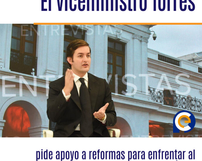 El viceministro Torres pide apoyo a reformas para enfrentar al crimen