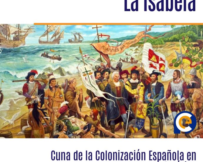 En 1494 Cristóbal Colón funda La Isabela, primera población española en América