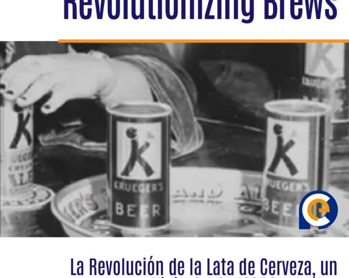 En 1935 en Richmond, Virginia comienza a venderse cerveza enlatada "Krueger's Finest Beer and Krueger's Cream Ale"