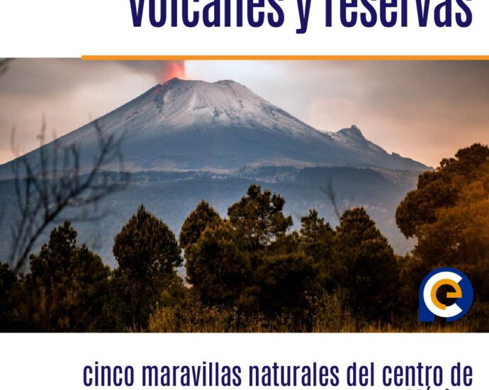 Entre volcanes y reservas: cinco maravillas naturales del centro de México