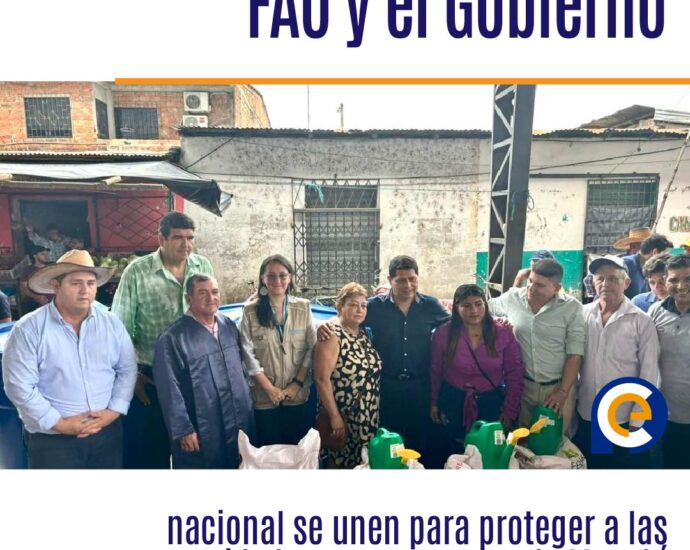 FAO y el Gobierno nacional se unen para proteger a las comunidades agropecuarias de Manabí