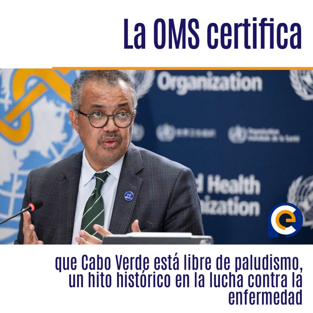 La OMS certifica que Cabo Verde está libre de paludismo, un hito histórico en la lucha contra la enfermedad