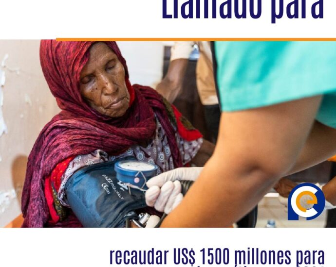 La OMS hace un llamado para recaudar US$ 1500 millones para emergencias críticas en 2024