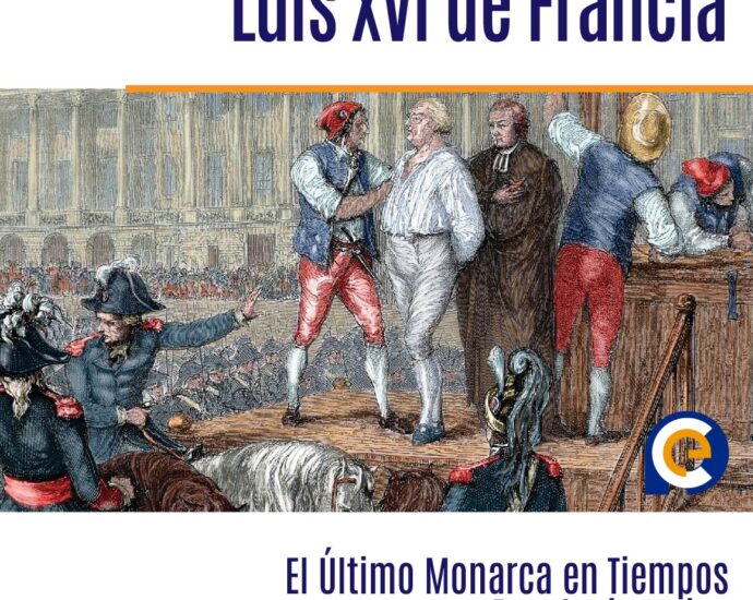 Luis XVI, rey de Francia, es guillotinado en la Plaza de la Revolución de París en 1793