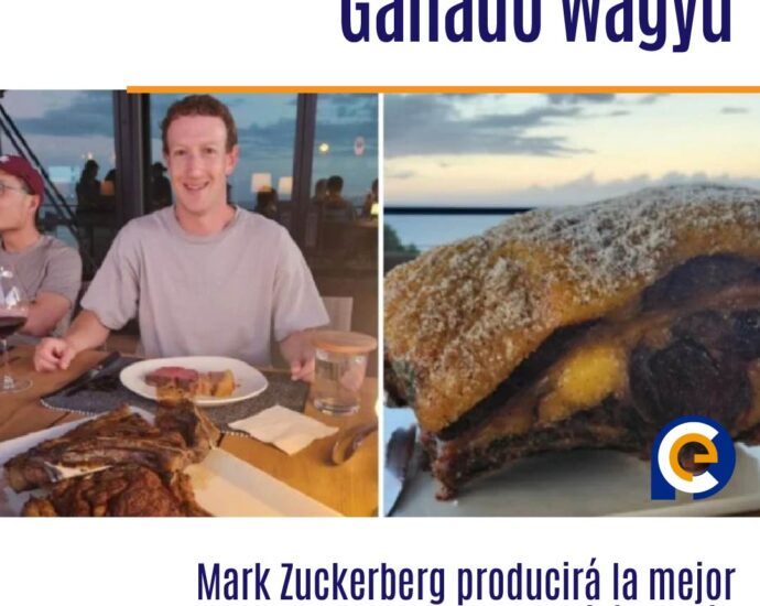 Mark Zuckerberg producirá la mejor carne del mundo, con ganado wagyu que será alimentado con cerveza