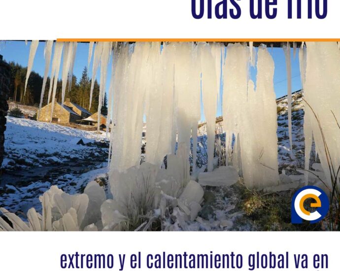 Olas de frío extremo y el calentamiento global va en aumento