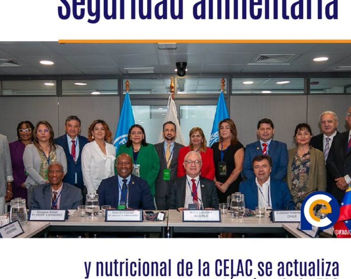 Plan de seguridad alimentaria y nutricional de la CELAC se actualiza con apoyo técnico de la FAO