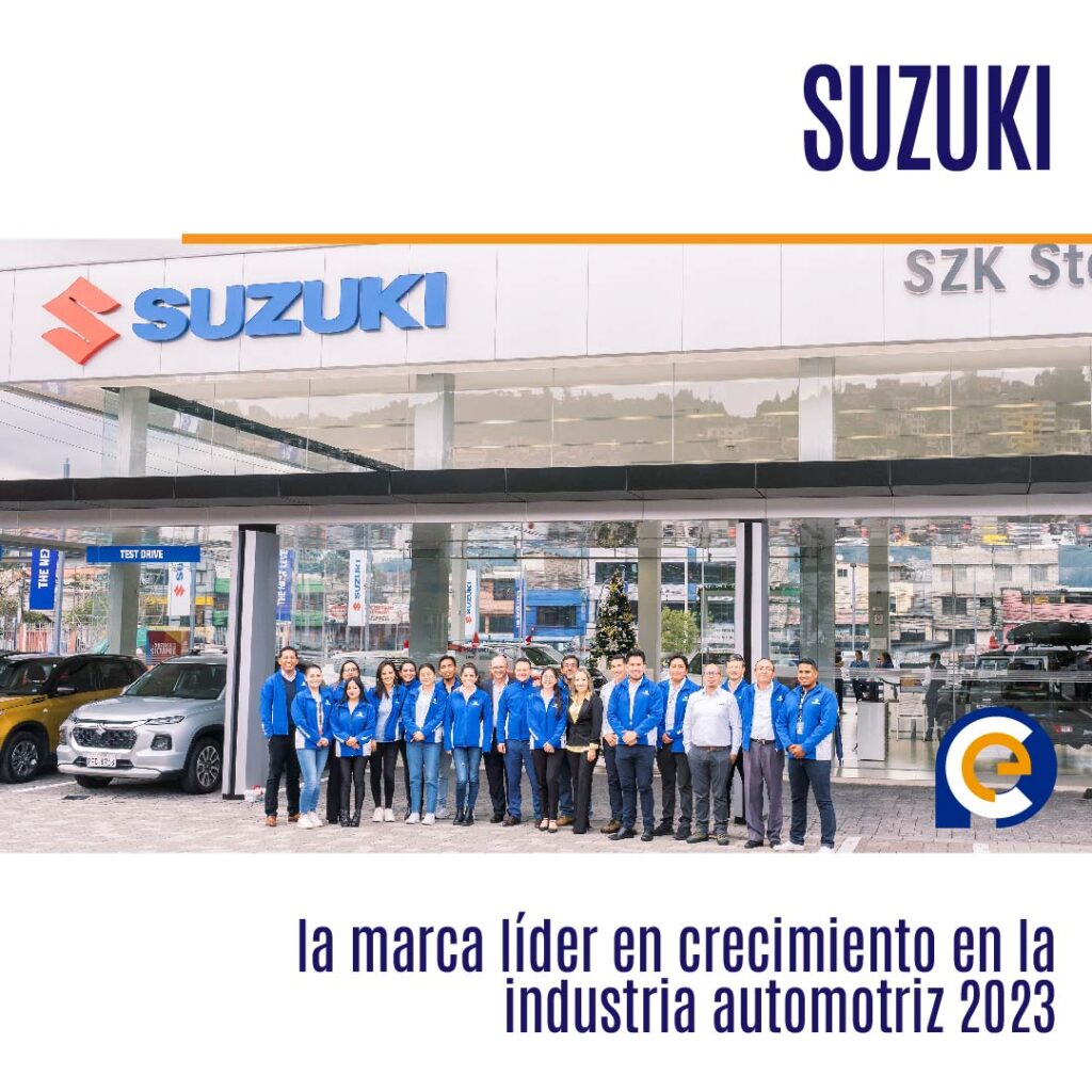 SUZUKI: la marca líder en crecimiento en la industria automotriz 2023