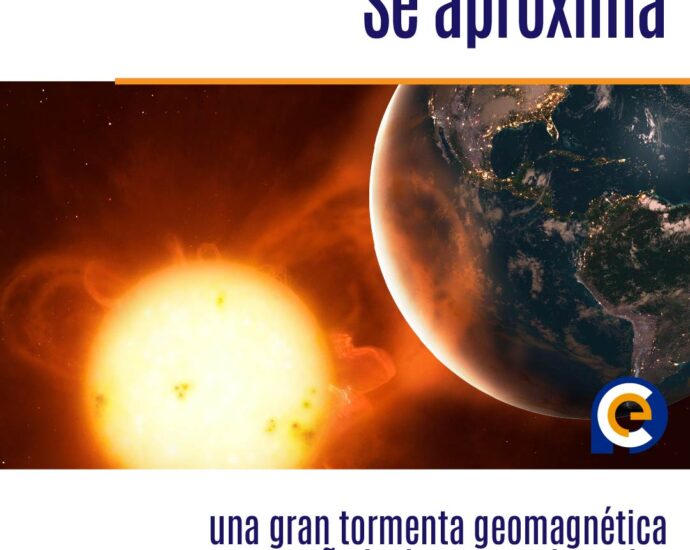 Se aproxima una gran tormenta geomagnética acompañada de auroras boreales