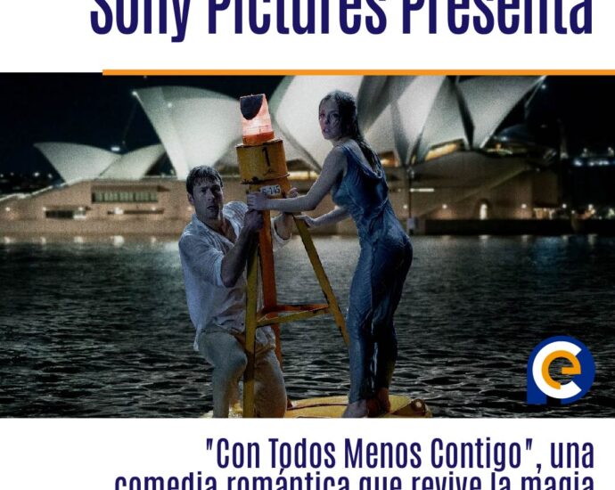 Sony Pictures Presenta "Con Todos Menos Contigo", una comedia romántica que revive la magia del género