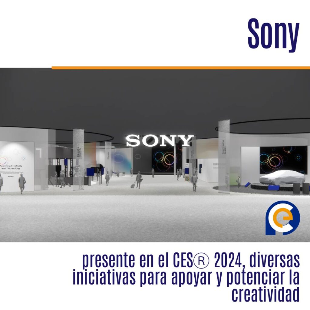 Sony presente en el CESⓇ 2024, diversas iniciativas para apoyar y potenciar la creatividad con tecnología
